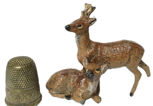 Old cast figure vienna bronze - old,