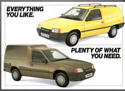 Bedford astra van - van, &