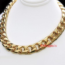 Solid 10mm SQUARE CURB Link