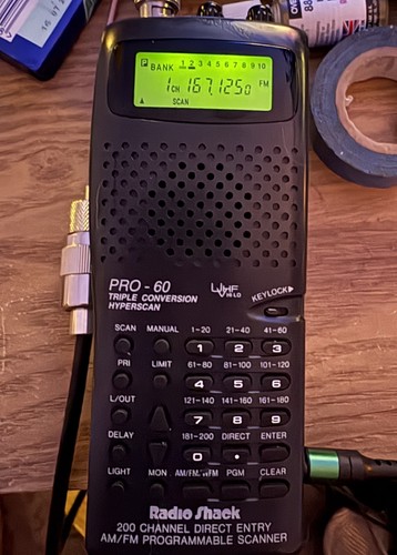 Vintage radio shack pro - vintage,