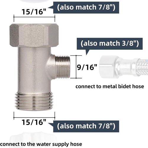All metal bidet adapter 3 - bidet,