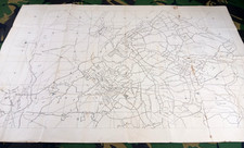 WW1 BRITISH SOMME TRENCH MAP