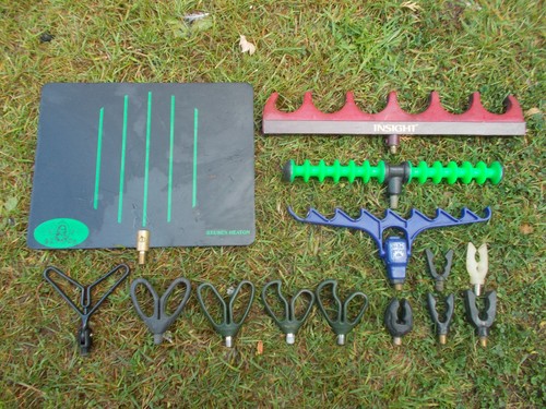 Fishing rod rests job lot - , used
