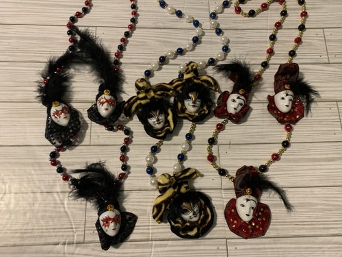 Vintage mardi gras venetian - mardi,