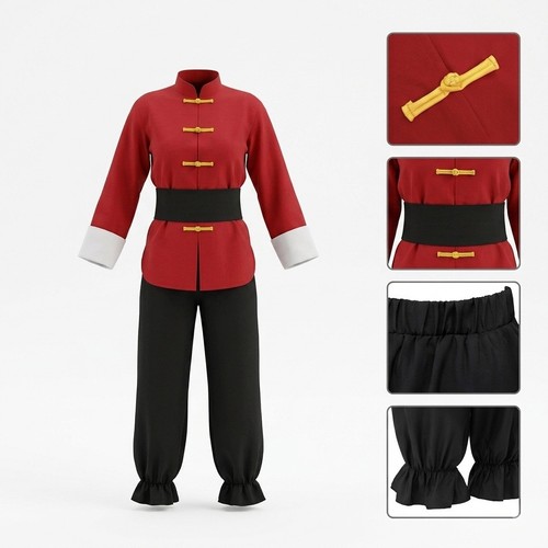 Ranma cosplay tunic and pants - cosplay,