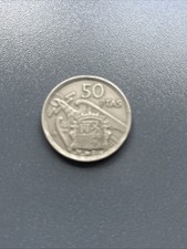 Spain 1957 50 Ptas Coin