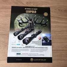 GUNS88 MAGAZINE ADVERT 12X9 LEUPOLD RIFLESCOPES FX-3 & VX-3