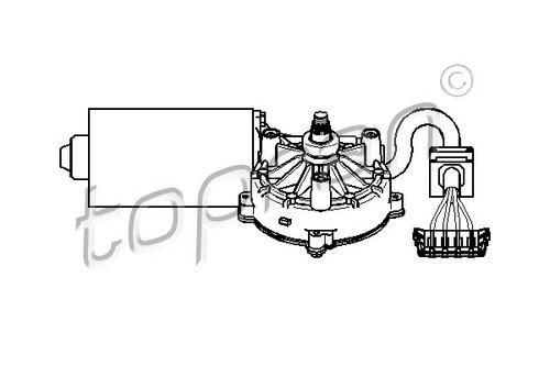 Wiper motor for - motor,