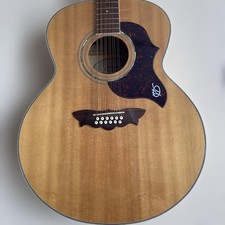 WASHBURN J28S12DLK Guitar Used