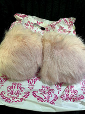 Faux Fur Plush Ladies Slippers