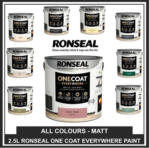 Ronseal one coat everywhere - ronseal,