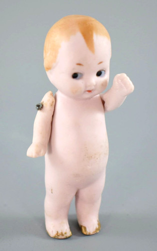 Vintage all bisque - bisque, kewpie