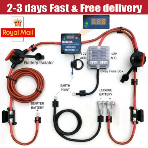 Split charge relay - split,