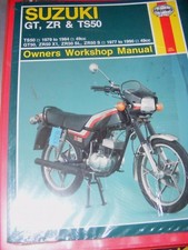 SUZUKI GT, ZR & TS50 MANUAL