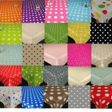 Polka Dot Oilcloth PVC Wipe