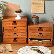 Wooden Drawer Storage Boxes