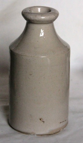 Antique stoneware bottle - antique,