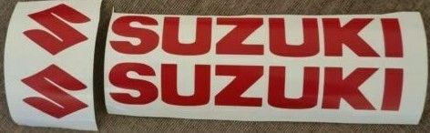 Suzuki logo decals replica - suzuki,