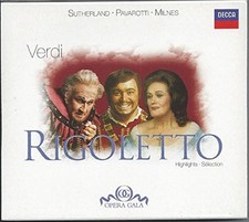 Giuseppe Verdi - Verdi: Rigoletto (Highlights) / Sut... - Giuseppe Verdi CD FQVG
