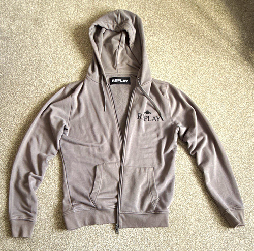 Replay men grey full zip - grey,