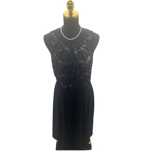 Dressbarn black lace - black, bodice