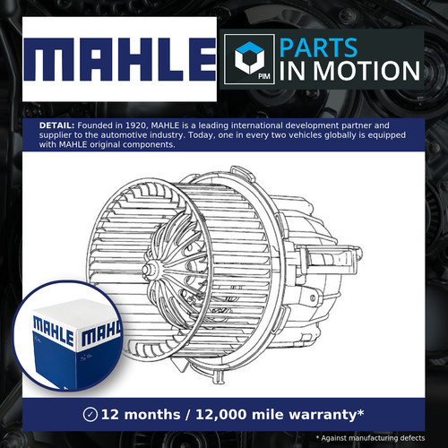 Interior blower motor - blower,