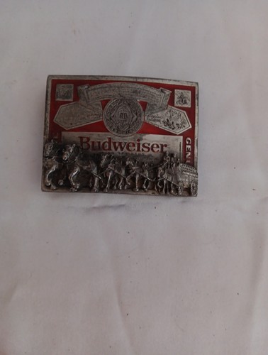 Budweiser belt buckle - budweiser,
