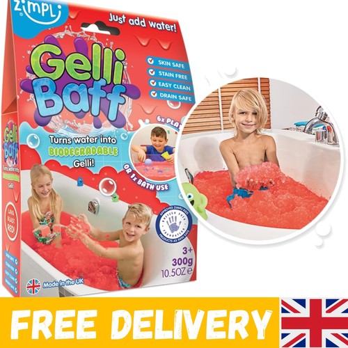 Magical gelli baff - gelli, red