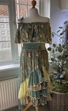 BNWT Papa Pia Dress Green Off