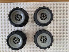 Lego 4 x Large Grey Balloon