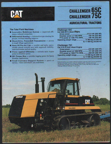 Caterpillar challenger 65c and - caterpillar,