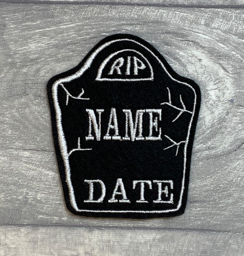Personalised rip headstone - rip,