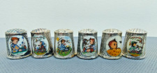 6 Silver Plated Vintage German
