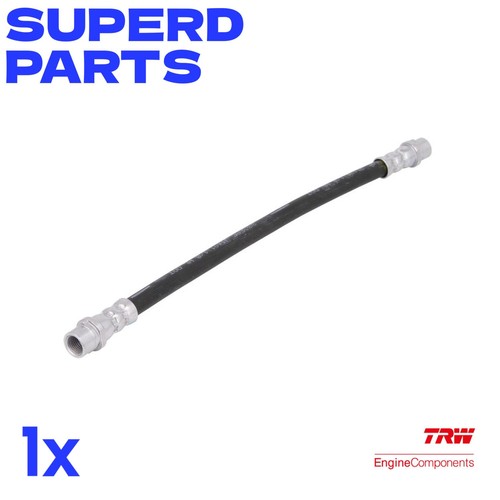 Brake pipe hose flexible - pipe/hose, rear