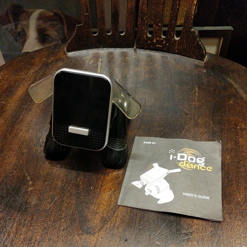 Dog interactive robot toy - i-dog,