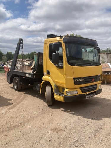 5ton skip lorry - skip,