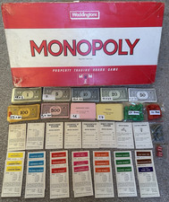 Monopoly board game 1960s - monopoly,