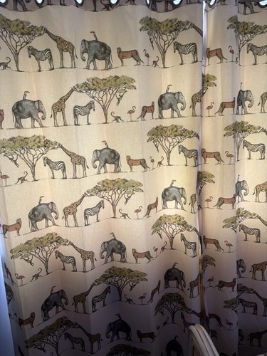 Safari curtains - safari,