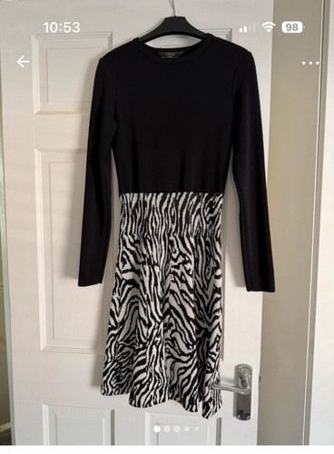 Lipsy london black white - black/white, zebra