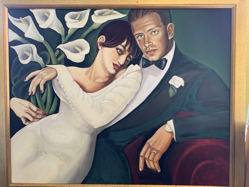 Oil painting canvas - canvas, the