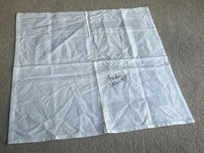 Restaurant Napkin signed by Mike Gatting and another, England Cricket etc