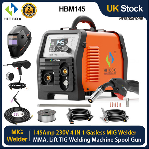 Hitbox mig tig - welding, set