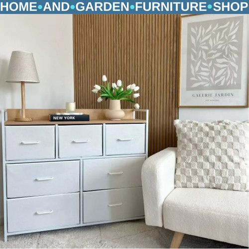 White oak large bedroom chest - oak,