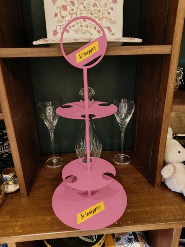 Schweppes gin tree stand pink - gin,
