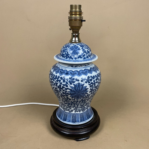 Oriental ceramic lamp light - oriental,