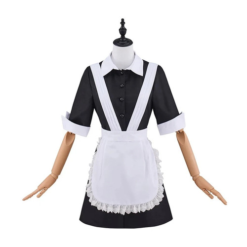 Halloween magenta maid dress - maid,