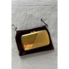 Vintage Brushed Gold Metal