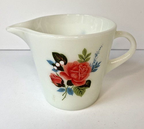 Cottage rose milk - rose, glass