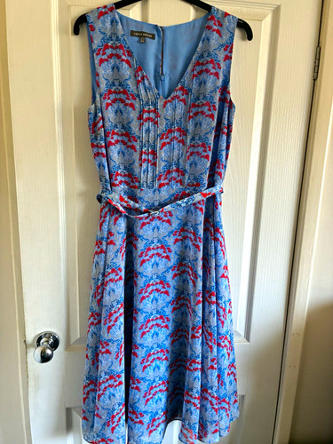 Laura ashley blue red floral - &,