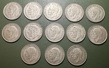 George V, Half Crown (.500